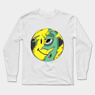 Hugus smiley face Long Sleeve T-Shirt